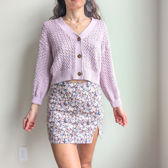 Wild Fable Flower Print Skirt - Picture 1 of 8